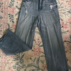 Sam Edelman Blue Straight Leg Jeans